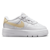 Nike Air Force Unisex Schuhe - Weiß - Größe: 18.5 - Leder - Foot Locker