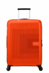American Tourister AeroStep 67cm Check-in Größe M, erweiterbar + GRATIS HOTELGUTSCHEIN Bright Orange