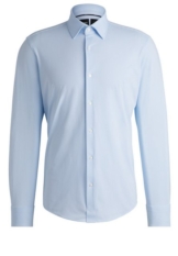 BOSS Businesshemd P-JOE-Kent aus Stretch-Gewebe (1-tlg)