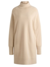 BOSS Druckkleid Felindane aus Schurwolle und Kaschmir (1-tlg)