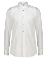 BOSS Langarmhemd Herren Smokinghemd HANK Slim Fit (1-tlg)