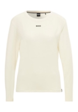 BOSS Langarmshirt mit Rundhalsausschnitt