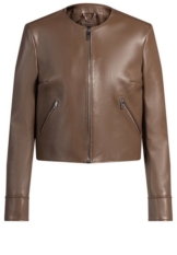 BOSS Lederjacke Sadenita (1-St)