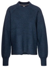 BOSS Strickpullover Fariola aus Schurwolle und Kaschmir (1-tlg)