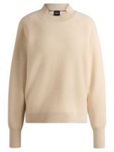 BOSS Strickpullover Fariola aus Schurwolle und Kaschmir (1-tlg)