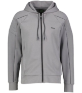 BOSS Sweatjacke Herren Sweatjacke SAGGY Regular Fit (1-tlg)