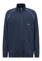 BOSS Sweatjacke mit Logostickerei