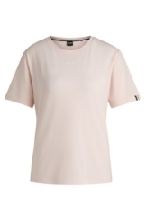 BOSS T-Shirt CI_T-Shirt mit BOSS Logo-Schriftzug & Label