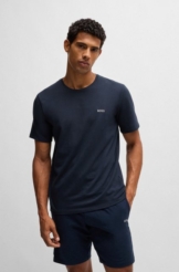 BOSS T-Shirt Mix&Match T-Shirt R mit BOSS Stickerei auf der Brust