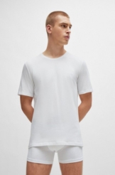 BOSS T-Shirt Mix&Match T-Shirt R mit BOSS Stickerei auf der Brust