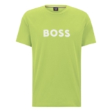 BOSS T-Shirt T-Shirt RN mit großem Markenprint auf der Brust