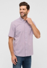 Eterna Kurzarmhemd MODERN FIT EASY IRON (bügelleicht)