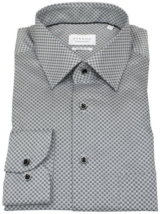 Eterna Langarmhemd Comfort Fit extra langer Arm bügelfrei Kentkragen