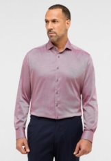 Eterna Langarmhemd MODERN FIT EASY IRON (bügelleicht)