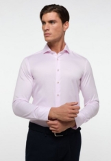 Eterna Langarmhemd SLIM FIT EASY IRON (bügelleicht)