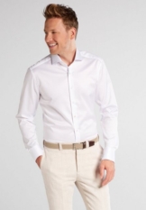 Eterna Langarmhemd SLIM FIT NON IRON (bügelfrei)