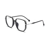 PACIEA Lesebrille Damen Blaulichtfilter Glitzerrand Oversized Anti-Müdigkeit