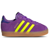 Adidas Gazelle Unisex Schuhe - Lila - Größe: 19 - Leder - Foot Locker