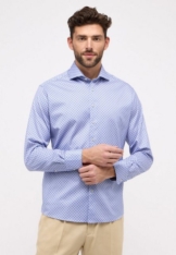 Eterna Langarmhemd MODERN FIT EASY IRON (bügelleicht)