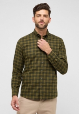 Eterna Langarmhemd MODERN FIT EASY IRON (bügelleicht)