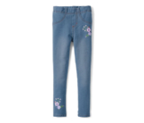 Tchibo - Treggings - Mädchen - Gr. 86/92 - dunkelblau/geblümt