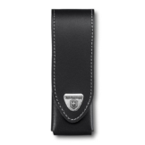 Victorinox Gürteletui Leder Schwarz 3-Lagig Klettverschluss