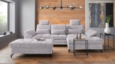 Places of Style Ecksofa Costello L-Form,