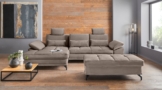 Places of Style Ecksofa Costello L-Form,