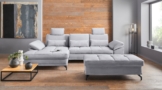 Places of Style Ecksofa Costello L-Form,