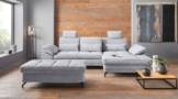 Places of Style Ecksofa Costello L-Form,