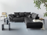 COLLECTION AB Ecksofa (Spar-Set) Innsbruck L-Form und Hocker, Spar-Set, Ecksofa und Hocker, Recamiere links oder rechts montierbar