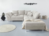 COLLECTION AB Ecksofa (Spar-Set) Innsbruck L-Form und Hocker, Spar-Set, Ecksofa und Hocker, Recamiere links oder rechts montierbar