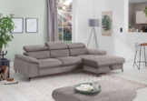 COTTA Ecksofa Kitty L-Form, B: 242 cm, mit Kopfteilverstellung, optional Bettfunktion & Bettkasten