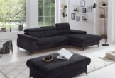 COTTA Ecksofa Kitty L-Form, B: 242 cm, mit Kopfteilverstellung, optional Bettfunktion & Bettkasten