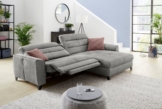 Jockenhöfer Gruppe Ecksofa Double One L-Form, mit 2x 120cm breiten, elektromotorischen Relaxfunktionen