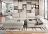 sit&more Ecksofa Cabrio L-Form, B: 295
