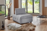 ATLANTIC home collection Sofa Fabio, Schlafsessel mit Sitztiefenverstellung