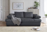 COLLECTION AB Schlafsofa Chicago, B: 200 cm, Liegefl. 146x200 cm, mit Bettfunktion, Bettkasten & 2 Armlehnenkissen, Federkern