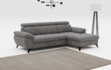 COTTA Ecksofa Hudson L-Form, mit Kopfteilverstellung, wahlweise mit Bettfunktion & Bettkasten
