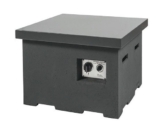 Happy Cocooning Deckel für Feuertisch klein quadratisch grau