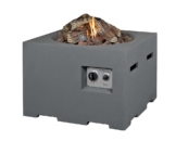 Happy Cocooning Feuertisch quadratisch grau 600 x 600 mm
