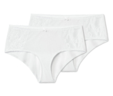 Tchibo - 2 Pantys - Damen - Gr. L - weiß