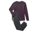 Tchibo - Pyjama - Herren - Gr. XXL - bordeaux/gestreift