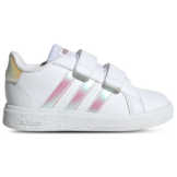 Adidas Grand Court Lifestyle Baby Sneaker - Weiß - Größe 26 - Netz/Synthetik
