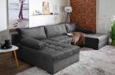 COLLECTION AB Wohnlandschaft Josy U-Form, B: 307 cm, Bettfunktion & Bettkasten, Federkern