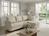 Dorel Home Ecksofa LINDHUS, L-Form, verschiedene Stellvarianten, Modulsofa, Recamiere, Stauraum, Cord und Chenille-Bezug