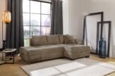 Jockenhöfer Gruppe Ecksofa Fantasy L-Form, B: 247 cm, Dreh-Schwenk-Ottomane, mit Bettfunktion, Bettkasten & Zierkissen, wandelbar zum Big-Sofa
