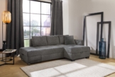 Jockenhöfer Gruppe Ecksofa Fantasy L-Form, B: 247 cm, Dreh-Schwenk-Ottomane, mit Bettfunktion, Bettkasten & Zierkissen, wandelbar zum Big-Sofa
