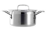 Le Creuset Fleischtopf 3-Ply Edelstahl 18cm