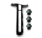 Le Creuset WA-137B Weinpumpe Metal Edition Black Metal
